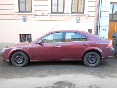 Před výměnou předních pružin...