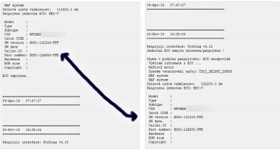 ForDiag log po startu