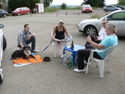 johník z puma klubu na válečné poradě :-)