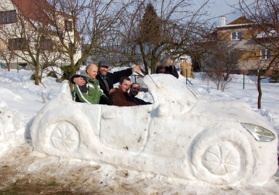 nejen dámy se vozily :-D