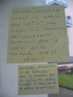 u kámoše v baráku.....